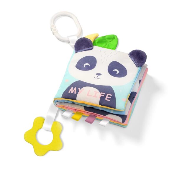 BabyDort třípatrový plenkový dort pro miminko PREMIUM mint - Panda (video) - Image 9