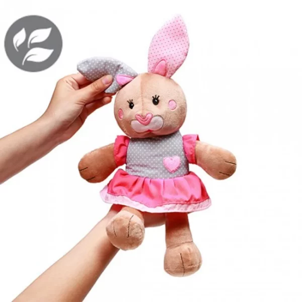 BabyDort třípatrový plenkový dort pro miminko PREMIUM malinový - Bunny (video) - Image 8