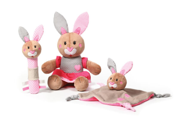 BabyOno Plyšová hračka chrastící ZAJÍČEK JULIA - Image 3