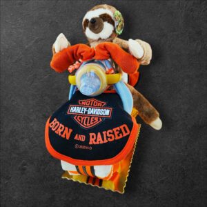 BabyDort motorka z plenek pro miminko HARLEY DAVIDSON (video)