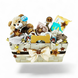 BabyDort dárkový koš pro miminko NATURAL